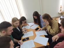 Как у нас прошёл Международный день переводчика 30 сентября? Замечательно, конечно! Это же наш праздник!!! И мы отметили его с размахом – всем факультетом!
